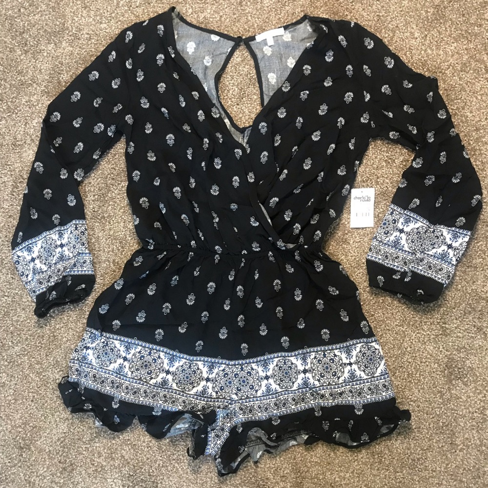 NWT Charlotte Russe Romper